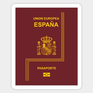 Spanish passport Magnet